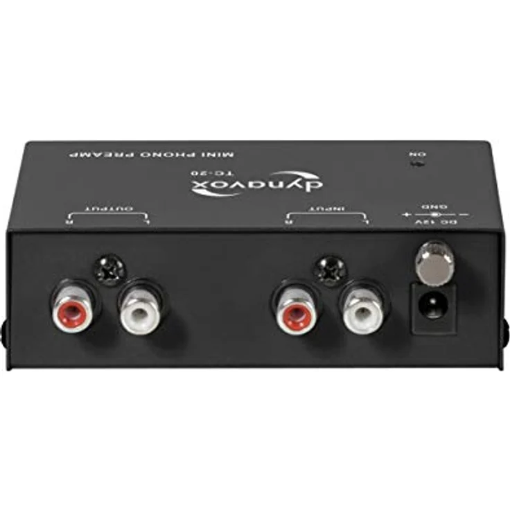 Phonovorverstärker TC-20 dynavox, schwarz, – Bild 3