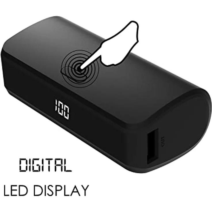 Boompods Powerboom Power Bank 5000mAh - Schnellladefunktion, 2 Geräte gleichzeitig aufladen, LED-Power-Anzeige – Bild 2