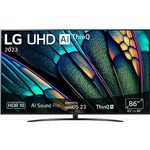 LG 86UR81006LA 218 cm (86 Zoll) UHD Fernseher (Active HDR, 120 Hz, Smart TV) [Modelljahr 2023]
