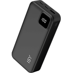 ISY IPP-20001 Powerbank, 20000 mAh, schwarz