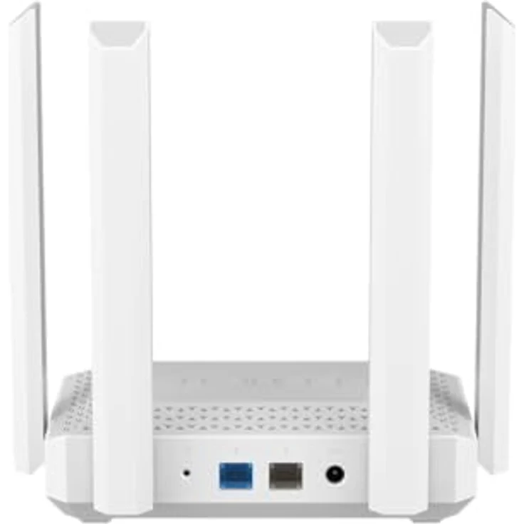 Keenetic Challenger AX3000, Mesh-Wi-Fi-6-Multi-Gigabit-Router/-Extender mit zwei 2,5-Gigabit-Ethernet-Ports und intelligenter Datenverkehrspriorisierung – Bild 3