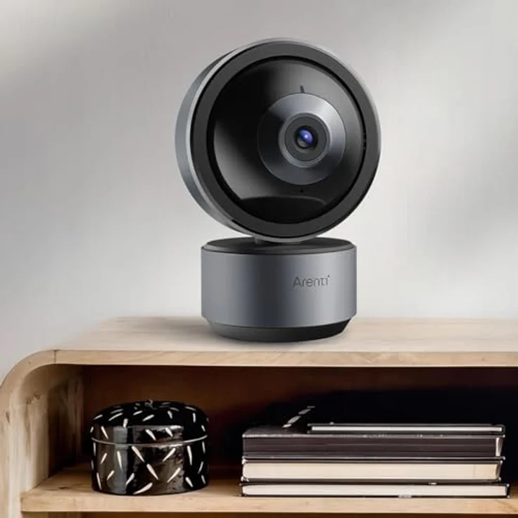 ARENTI DOME1-N, Intelligente 5 MP WLAN-Innenkamera mit 360° Schwenk- und Neigefunktion, Nachtsicht, Zwei-Wege-Audio und KI-basierte Erkennung – Bild 5