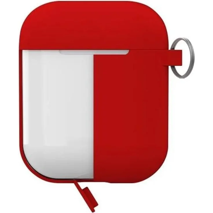 Puro APCASE1RED (Ladecase Hülle), Kopfhörertasche + Schutzhülle, Rot