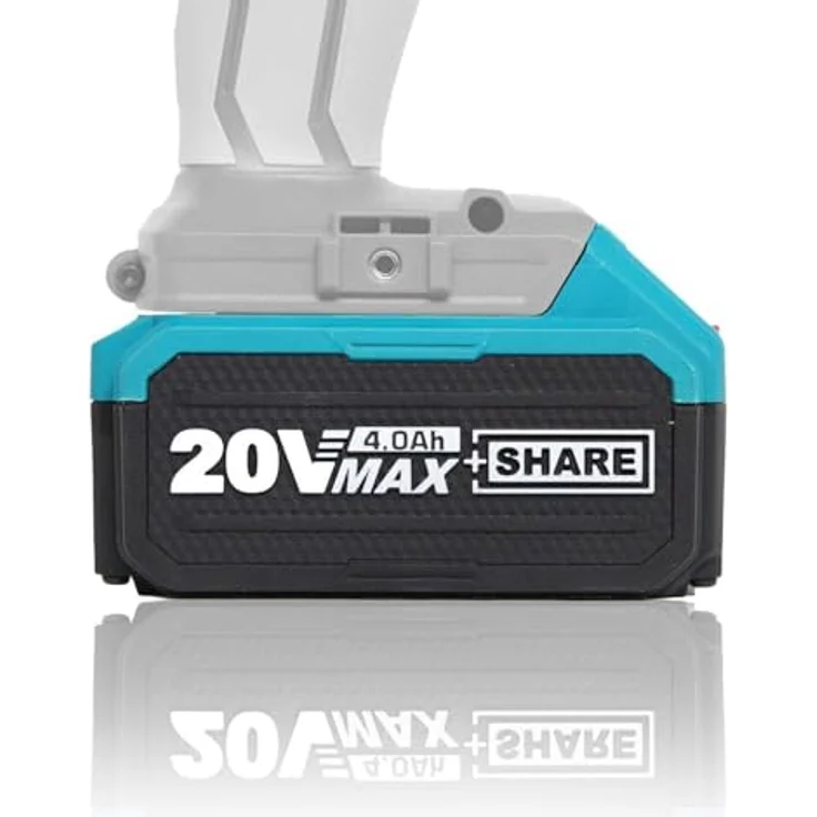Total TFBLI2002E Akku 20V, Li-Ion, 4000mAh mit LED-Akkustandsanzeige – Bild 6