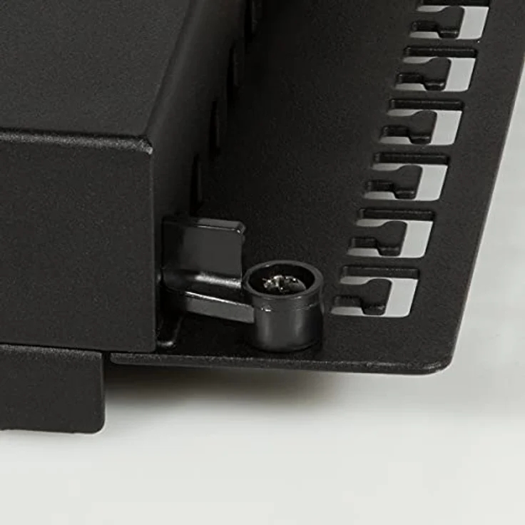 19'' Patchpanel, Cat. 6a, 24 Ports, geschirmt, schwarz – Bild 6