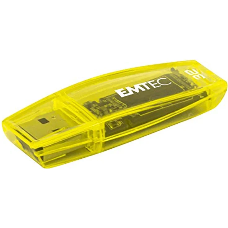 Emtec USB-Stick C410 NEON 2.0, 32 GB Speicher, Fluo-Design, USB-A, kompatibel mit Mac und Windows – Bild 9