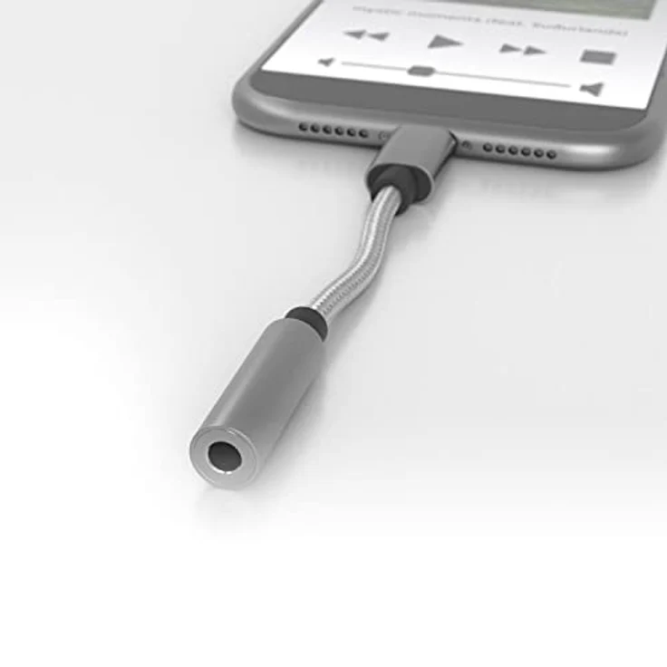 TERRATEC Adapter Connect C50, USB-C auf 3,5mm Klinke, silber, geeignet für Kopfhörer und Audiogeräte – Bild 2