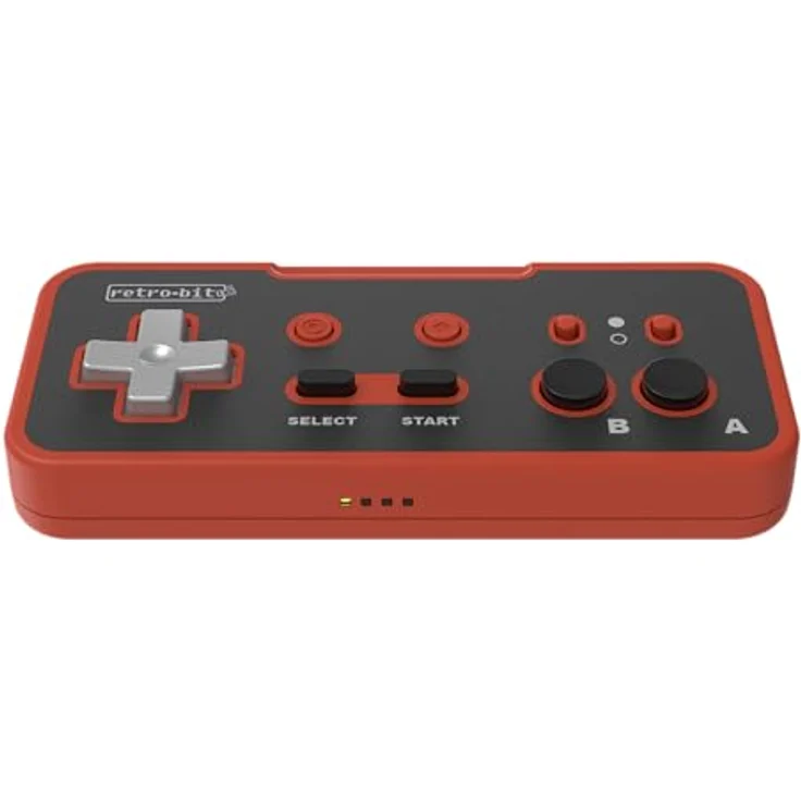 Retro-Bit Origin8 2.4 GHz Wireless Controller For Nintendo Switch & NES - USB & NES receivers included - Red & Black – Bild 2