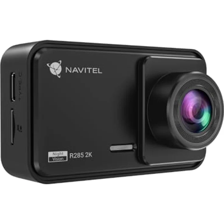Navitel R285 2K Dashcam, 2560x1440 Pixel, 140-Grad-Sichtwinkel, WLAN, GPS, Bluetooth, schwarz – Bild 1