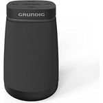 Grundig Bluetooth Lautsprecher Portable 360, Musikbox, 360°-Sound, 12 Watt RMS, bis zu 30 m Reichweite, bis zu 11 Stunden Akkulaufzeit, Freisprechfunktion, AUX Input, LED Akkustandanzeige, Schwarz