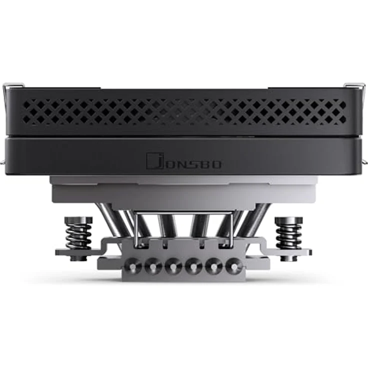 Jonsbo HP600 Low-Profile CPU-Kühler - 120mm, schwarz mit 6 Heatpipes – Bild 5