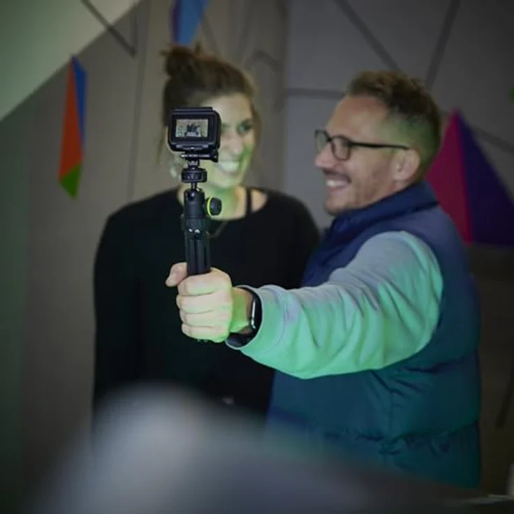 Gravity VS TRIPOD 01 B Tischstativ, 1/4 Zoll Kugelkopf, höhenverstellbar von 85 - 215 mm, Schwarz – Bild 6