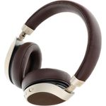 Blue Star Premier Bluetooth Headset, Kabelloses Kopfhörer mit 40 Stunden Akkulaufzeit, 40-mm-Lautsprecher, braun