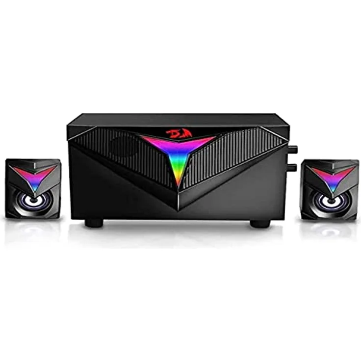 Redragon GS700 Toccata, 2.1, RGB Computer-Lautsprecher | Individuell anpassbare RGB-Hintergrundbeleuchtung