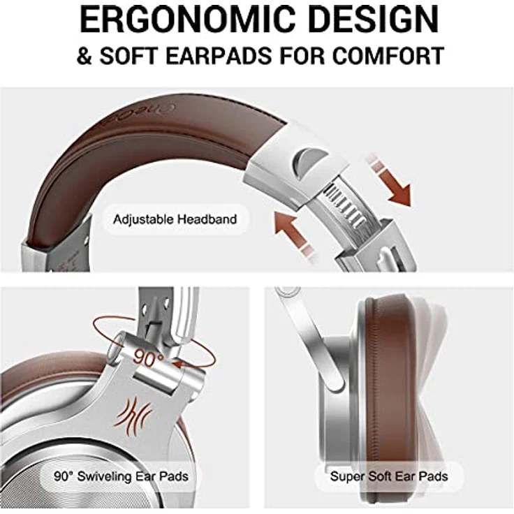 Headphones OneOdio A71 Brown – Bild 4