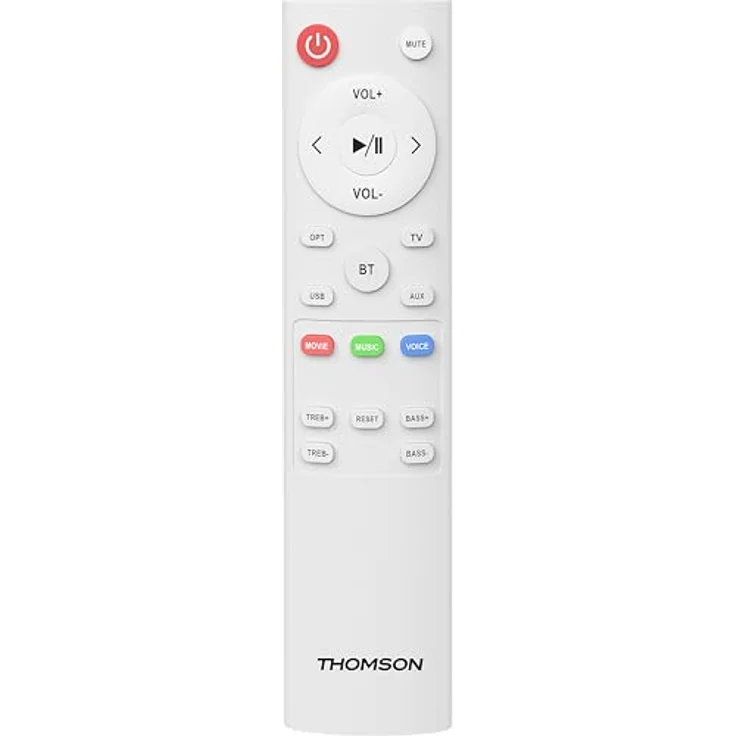 Thomson SB401BT Bluetooth Soundbar, 200 W, weiß mit Holz-Optik, TH389173 – Bild 5