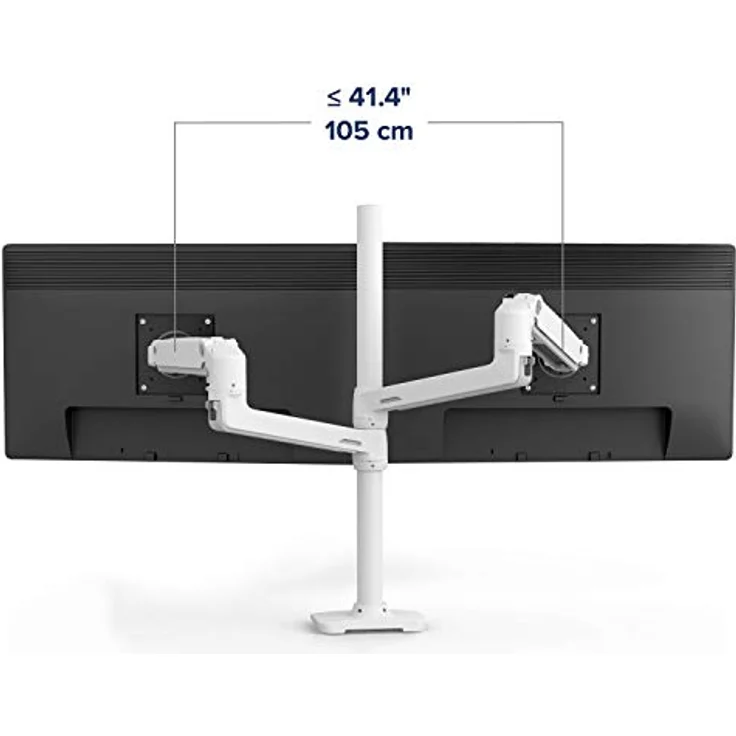 ERGOTRON 45-509-216 LX Dual Stacking Arm, Tall Pole – Bild 3