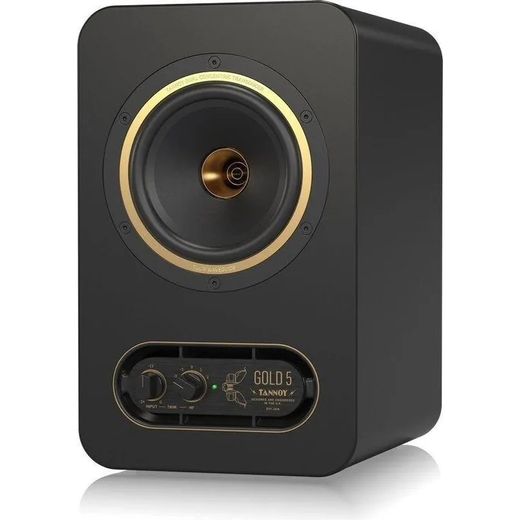 Tannoy Gold 5, Aktiver Studio Monitor (Single Unit) mit präzisem Klang und kompaktem Design