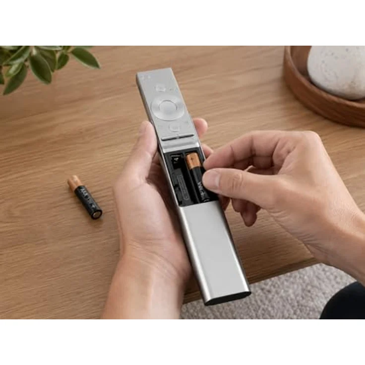 azurano Fernbedienung Universal 1300 V1, Aluminium Gehäuse mit Sprachfunktion, kompatibel mit Samsung BN59-01265A, BN59-01270A, BN59-01272A, BN59-01274A, BN59-01291A, BN59-01300 G H J F für QLED UHD 4K 3D TV – Bild 5