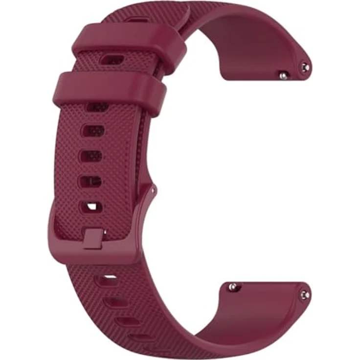 GIOPUEY Armband für KOSPET TANK T3 ULTRA 2, 22mm Weiches Silikon, verschleißfest und atmungsaktiv, dunkelrot – Bild 3