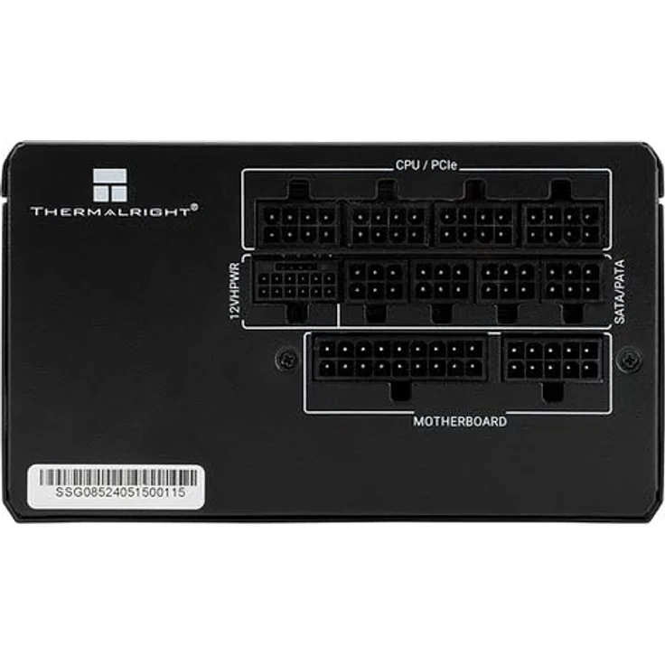 THERMALRIGHT SG850, PC-Netzteil (80+ Gold, modular, ATX 3.1, PCIe 5.1), Schwarz – Bild 2