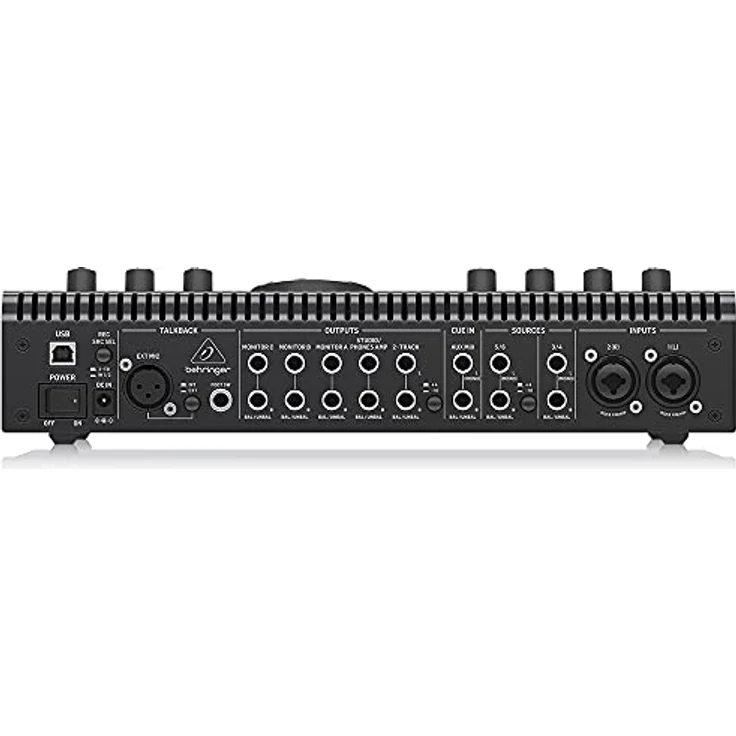 Behringer STUDIO XL, Premium Audio-Interface mit 2 Midas Mikrofon-Vorverstärkern und 192 kHz USB-Audio-Schnittstelle – Bild 5