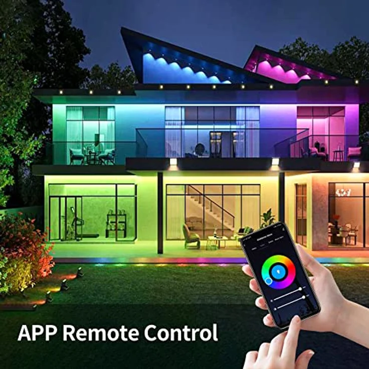 Fitop Alexa Glühbirnen GU10 Wlan Smart Lampe,4.7W Entspricht 50W,RGB 16 Millionen Farben+Warmweiß-Kaltweiß,Dimmbar per App oder Sprach,Kompatibel mit Alexa/Google Home,Kein Hub Benötig,5 Stück – Bild 3
