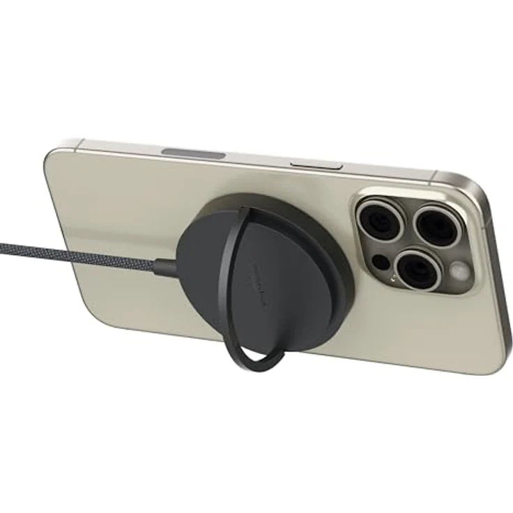 Mophie Kabelloses Ladegerät Stand, Qi-kompatibel, Schwarz – Bild 8