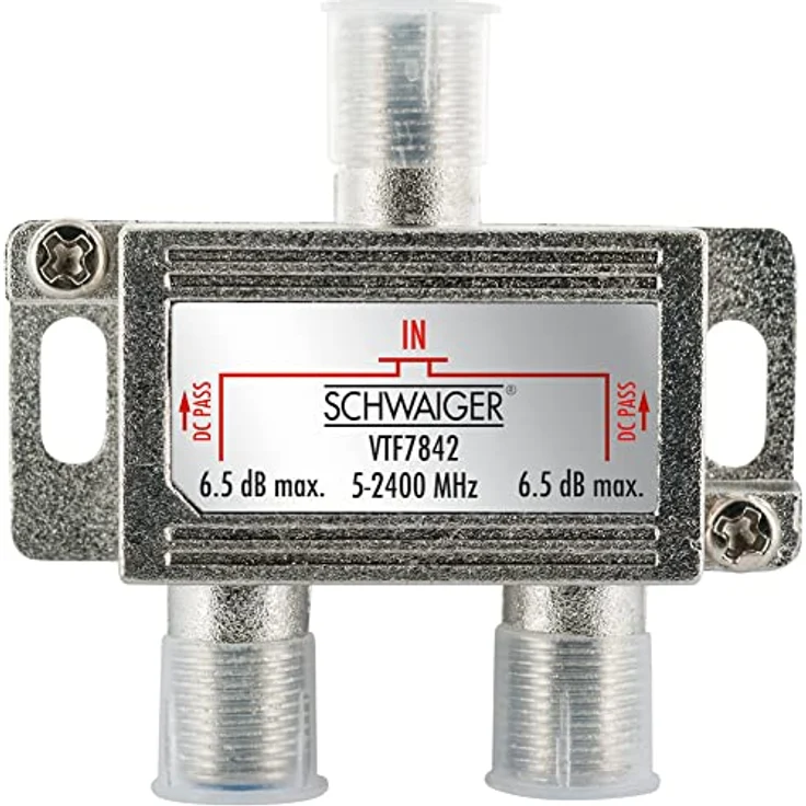Schwaiger Verteiler (2-Fach) Silber – Bild 2