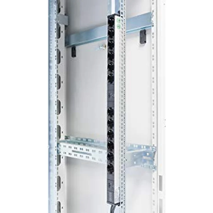 ASSMANN DIGITUS 1HE Aluminium Steckdosenleiste mit überspannungsschutz, 12-fach, Rack Mount – Bild 5