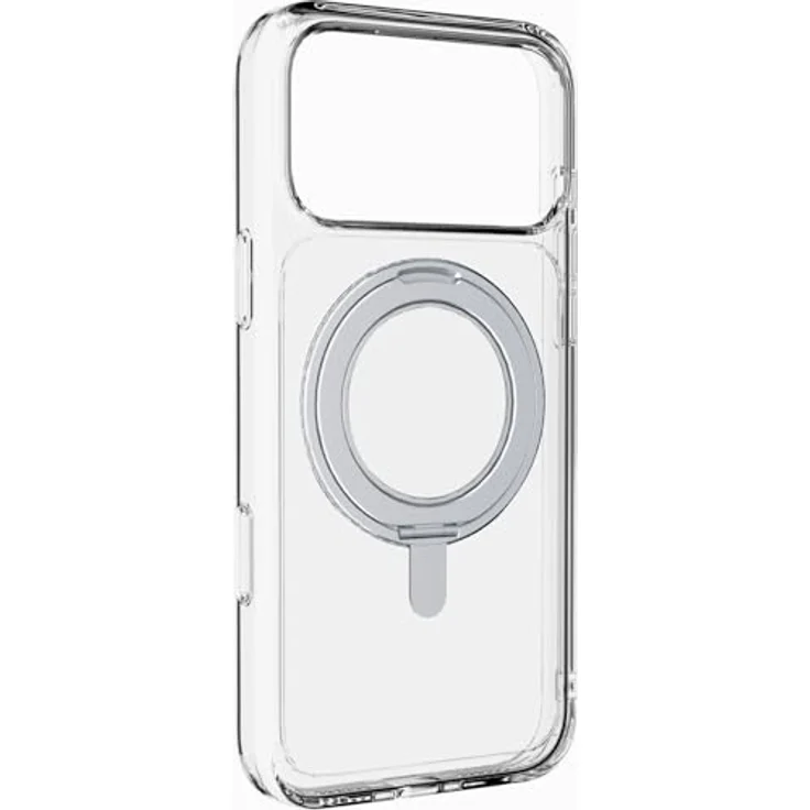 CELLULAR LINE Spin Mag, Backcover für Apple iPhone 17 Pro Max, transparent mit 360° drehbarem Standring und MagSafe®-Kompatibilität – Bild 1