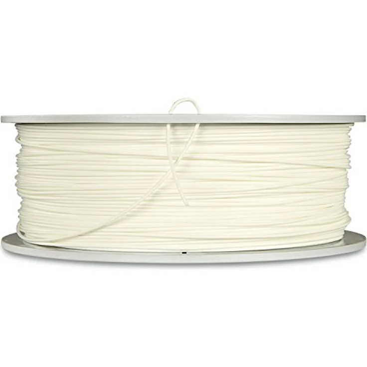 Verbatim PLA-Filament 3D-Druck, 1,75mm, 1kg, Hochleistungs-Polyactid-Filament zur Materialextrusion, für 3D-Drucker und 3D-Stift, 3D-Drucker-Filament aus PLA, 1 Spule 335m, weiß – Bild 2