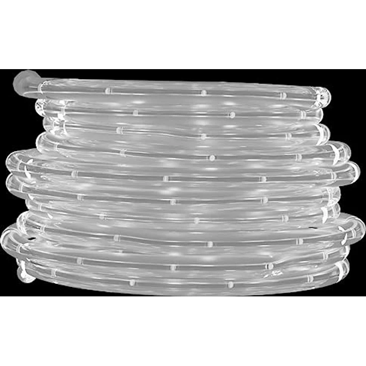 vidaXL Lichtschlauch 1200 LEDs Lichterschlauch Warmweiß 50m PVC, Weihnachtsbeleuchtung für Innen und Außen – Bild 4