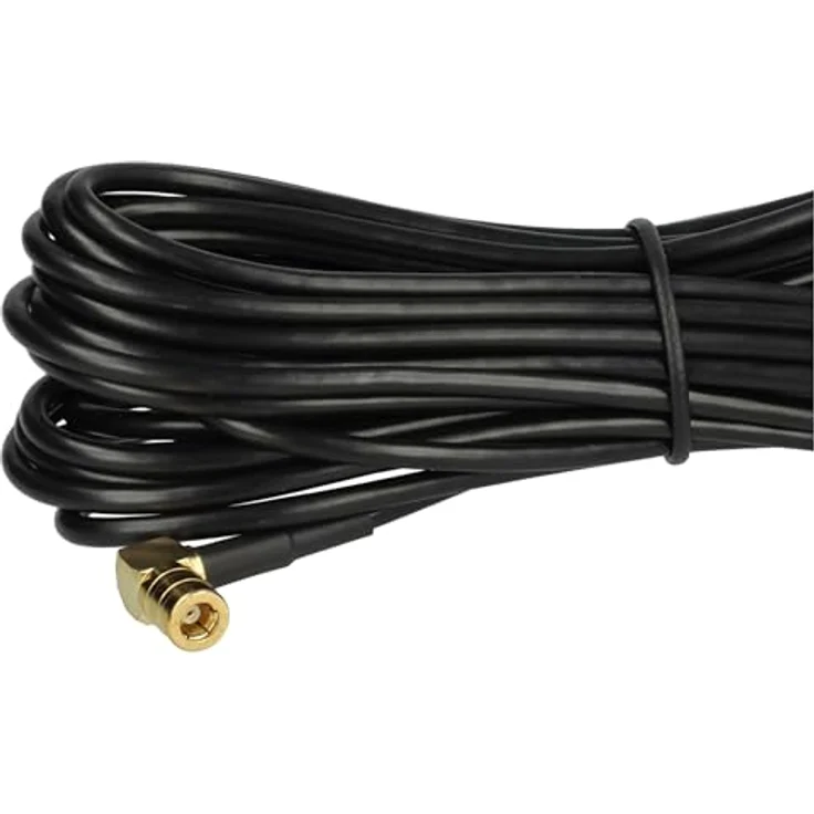 vhbw GPS Antenne für Ford MCD, MFD, MFD2, 5m Kabel, SMB-Anschluss, schwarz, hoher Empfang – Bild 6