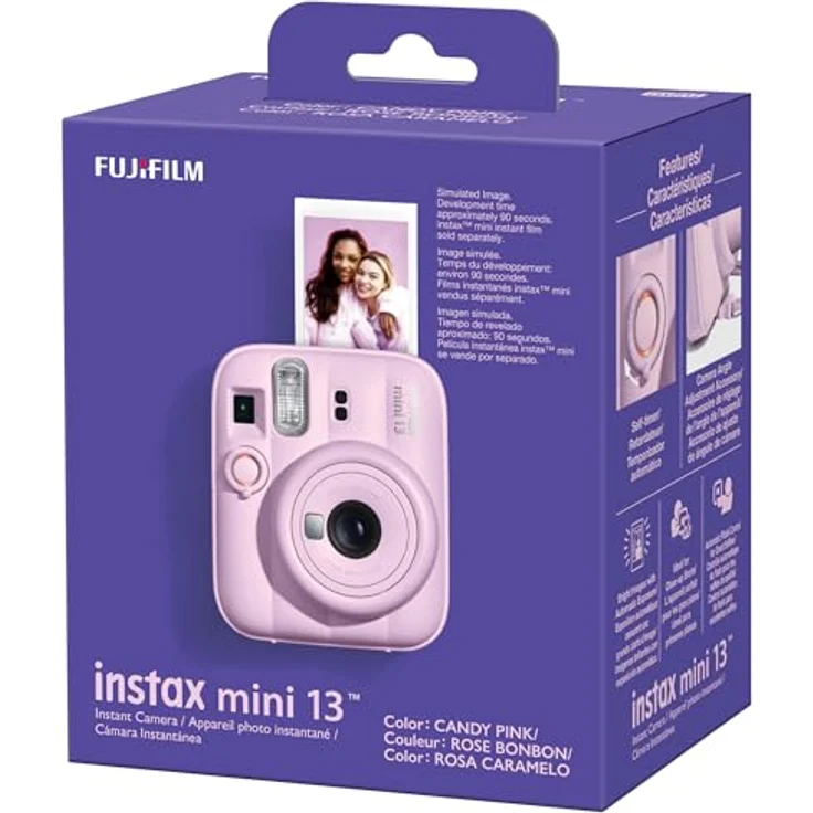 Fujifilm Instax Mini 13 Candy Pink, Sofortbildkamera, Rosa – Bild 15
