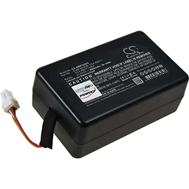 akku-net Akku kompatibel mit Samsung Typ DJ96-00193E, 21,6V, Li-Ion, hohe Kapazität mit 2600mAh/56Wh, Schwarz – Bild 1