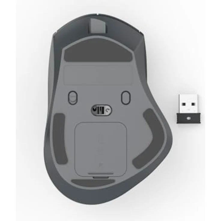 Hama WM-900, Ergonomische Multi-Device Funkmaus mit 3200 DPI und RGB-Beleuchtung, Schwarz, versandkostenfrei – Bild 5