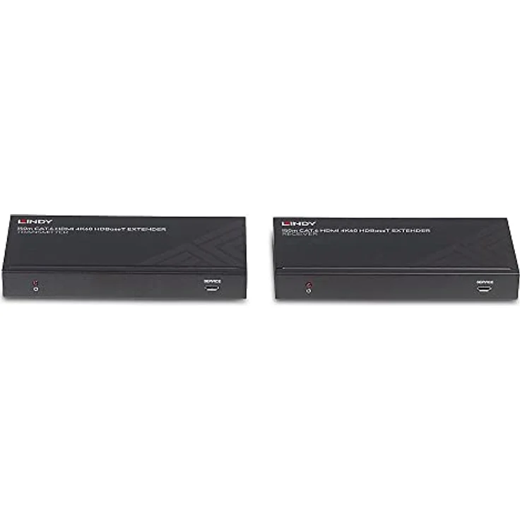 Lindy HDMI HDBaseT Extender KVM Switch, 4K Ultra HD, HDR-Unterstützung, PoC-Funktionalität, Schwarz – Bild 3