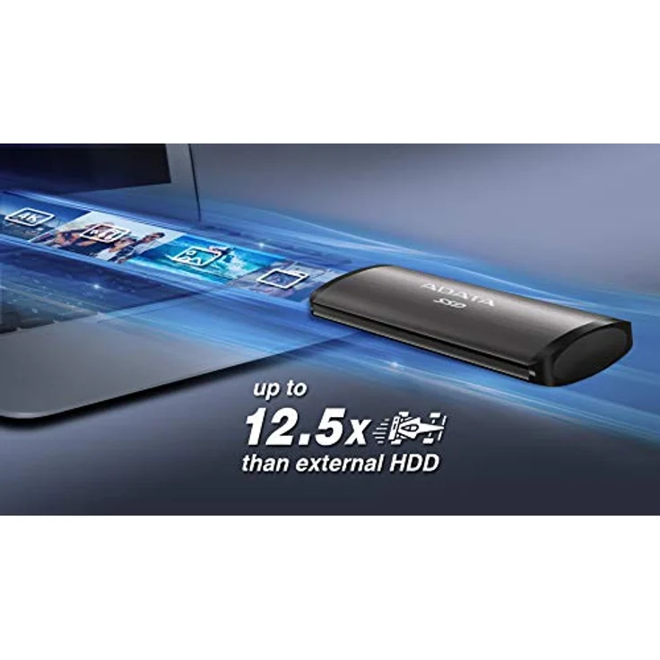 ADATA SE760 1 TB SSD, grau, USB-C 3.2 Gen 2 – Bild 5