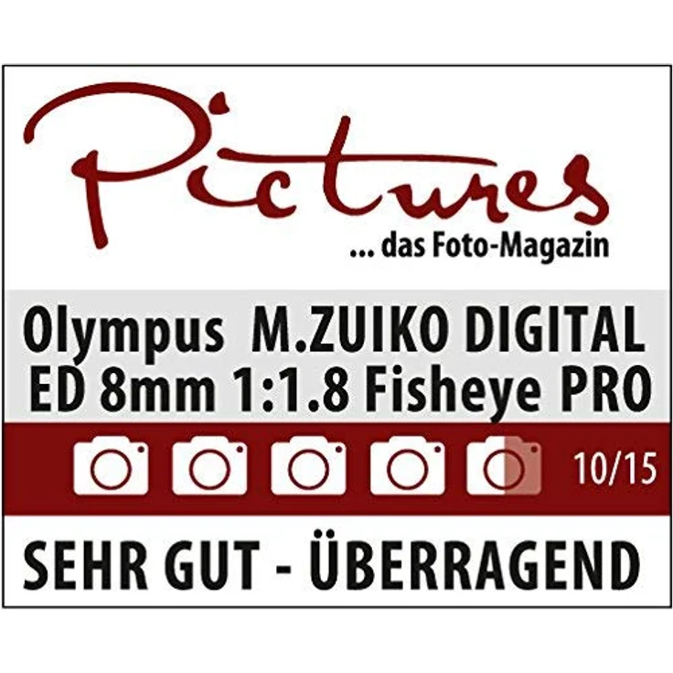 Olympus M.Zuiko Digital ED 8mm F1.8 PRO Objektiv, lichtstarke Festbrennweite, geeignet für alle MFT-Kameras (Olympus OM-D & PEN Modelle, Panasonic G-Serie), schwarz – Bild 9