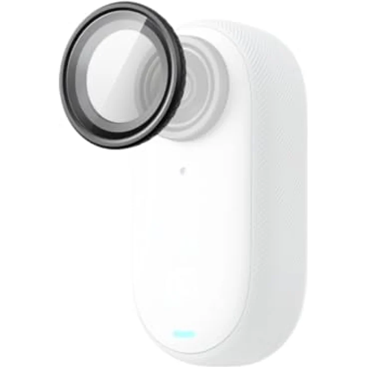 Insta360 GO 3S Lens Guard, Objektivschutz mit Antibeschlagbeschichtung und 4 Mikrofon-Windschutz – Bild 1