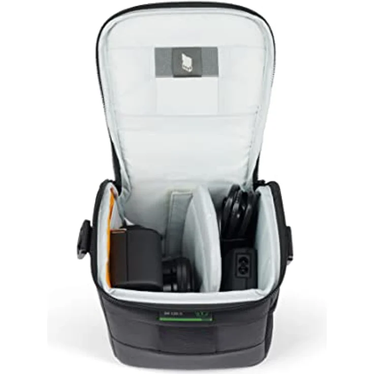 Lowepro Adventura SH 120 III, Camera Shoulder Bag with Adjustable/Removable Shoulder Strap, Backpack for Mirrorless Camera, Compatible with Sony Alpha 7 Series, Canon Rp, Black – Bild 3