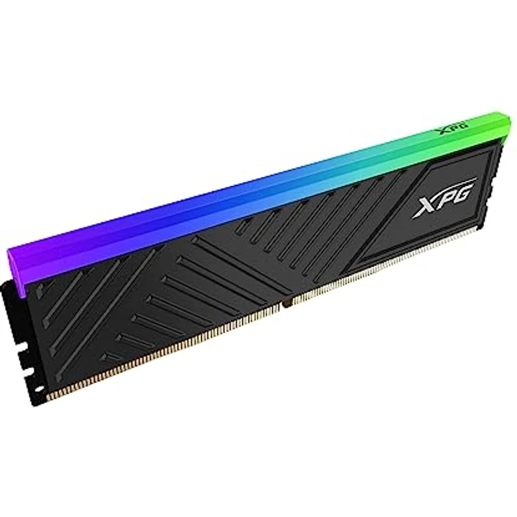 XPG SPECTRIX D35G RGB DDR4 3200MHz CL16 32GB (2x16GB) PC4-25600 RAM 288-Pins UDIMM Desktop Memory Kit Black Heatsink (AX4U320016G16A-DTBKD35G) - Preisvergleich – Bild 3