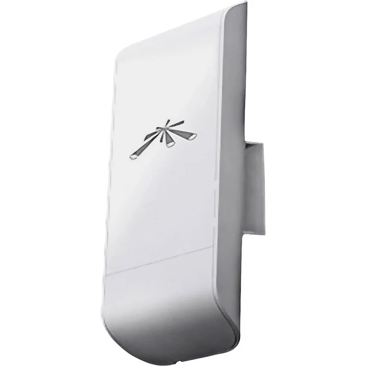 Ubiquiti Networks NanoStation Loco M2, PoE WLAN Access-Point mit 150 MBit/s, 2.4GHz, wetterfest, bis 3 km Reichweite