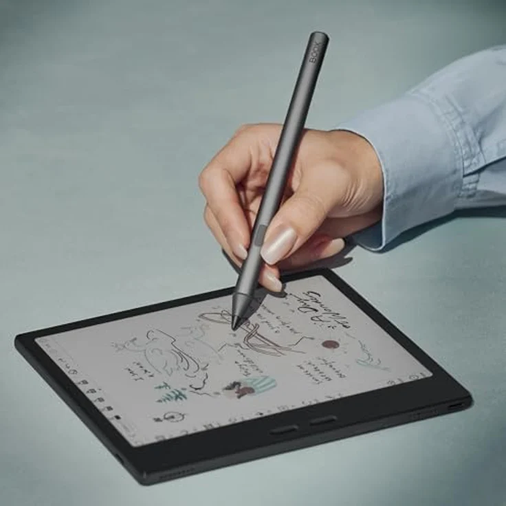 BOOX InkSense Stift Aktiver Kapazitiver Eingabestift Typ-C Aufladen für Go Color 7 Gen2 und Go 7, mit 3 Spitzen – Bild 2