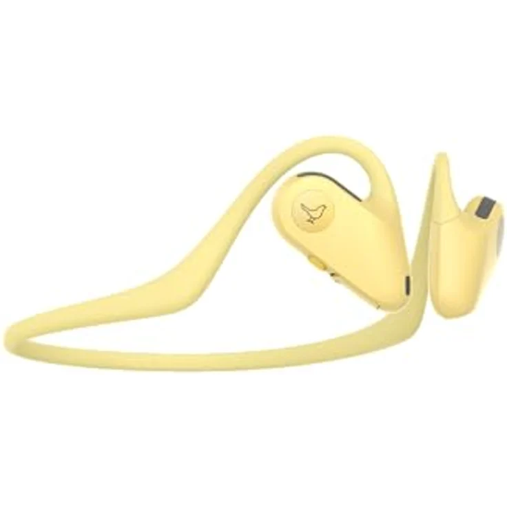 Libratone UP Open-Ear Kopfhörer (Bluetooth 5.2, IP57 Spritzwasserschutz, 8h Akku, Schnellladung, 15 mm Lautsprecher, KI Sprachverbesserung) -Gelb – Bild 3