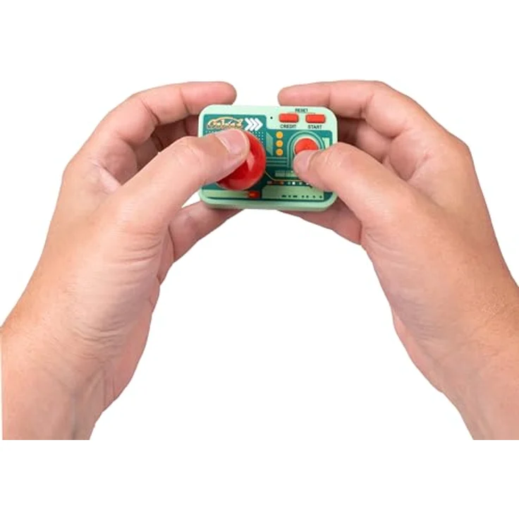 Fizz Creations Galaga Plug and Play, HDMI Konsole mit kabellosem Joystickcontroller für nostalgisches Arcade-Shooting – Bild 9