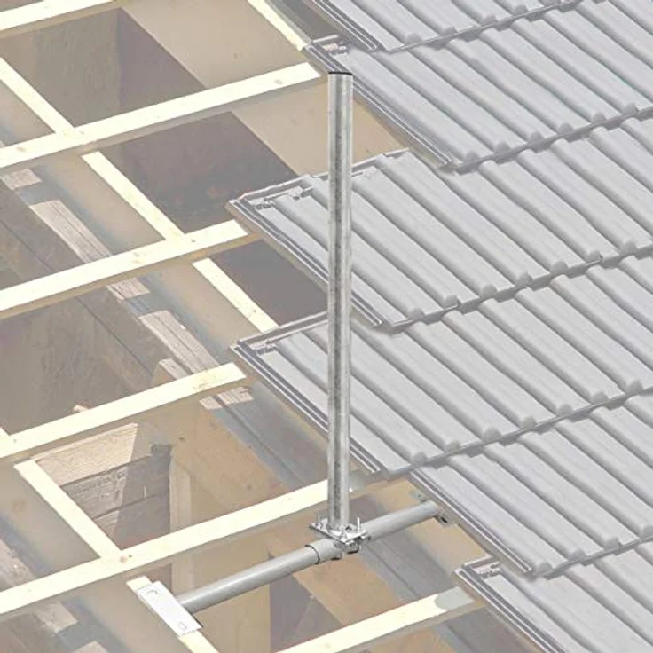 PremiumX SAT Mast Sparrenhalter Frankfurter Pfanne Dach – Bild 4