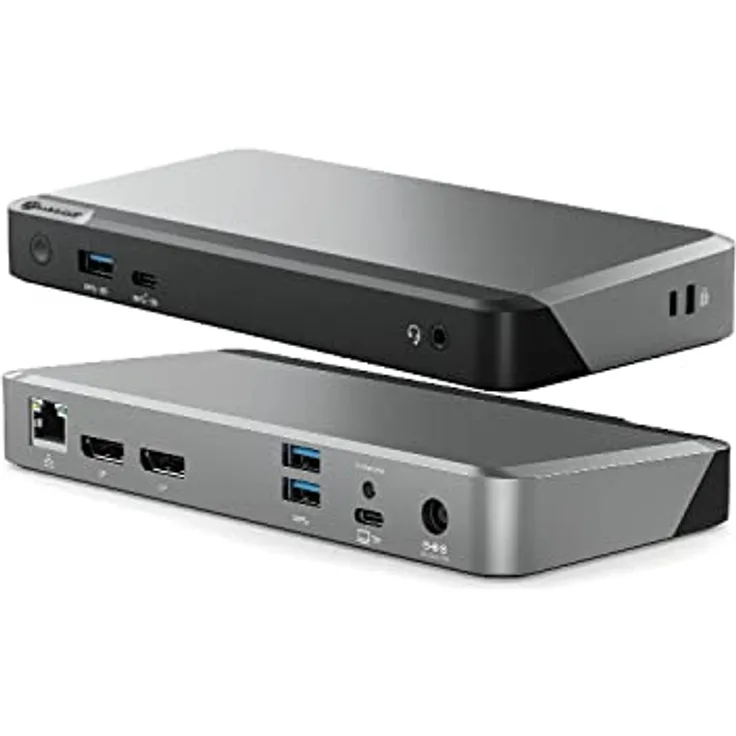 ALOGIC (8 in 1) MX2 USB-C Dual Display 4K@60Hz DisplayPort Alt. Mode Dockingstation - mit 65W Power Delivery