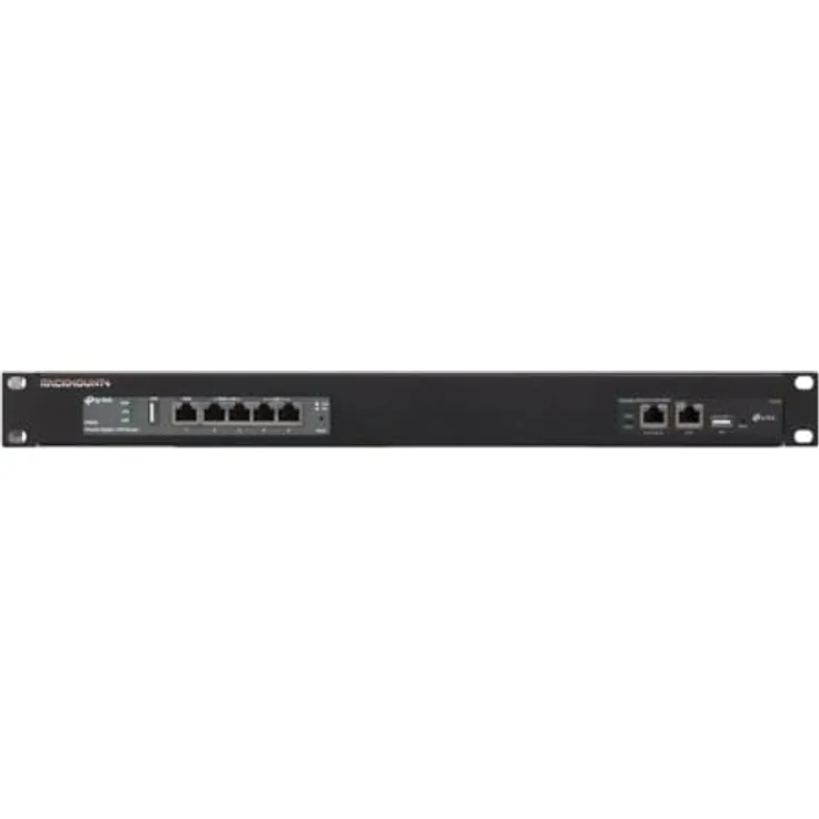 R RACKMOUNT·IT Rackmount Kit für TP-Link ER605 & OC200, Metallausführung für 19-Zoll-Racks, platzsparende Montage